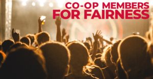 Co-op Members for Fairness, Town Hall April 18 2019