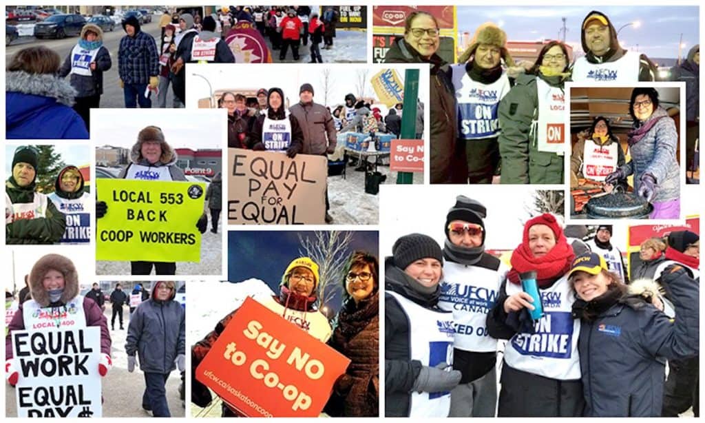 Co-op Rally Collage (credit: UFCW 1400)